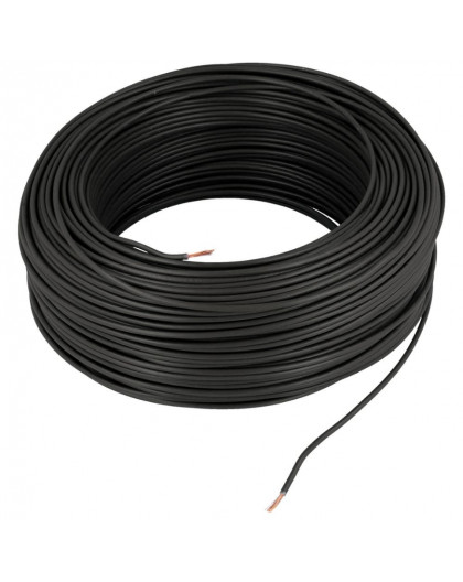 Câble souple 10mm² noir 5/10/15/20/30/40/50m