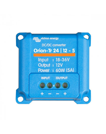 CONVERTISSEUR ORION-TR 24V / 12V -5 (60W) DC-DC - VICTRON