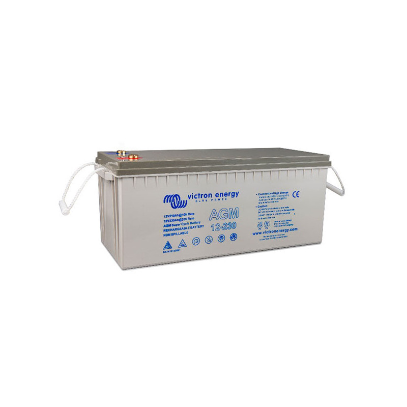 12V AGM SUPER CYCLE BATTERY (M8) - 15 à 230 Ah - Energyshop